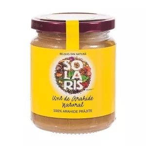 Solaris Plant Unt de arahide 250 gr
