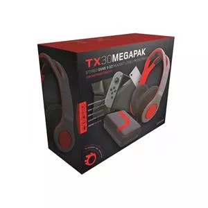 Gioteck Set Megapack Tx-30 Red Nintendo Switch