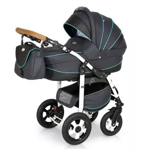 Krausman 3 in 1 Ride Dark Grey-Turqoise