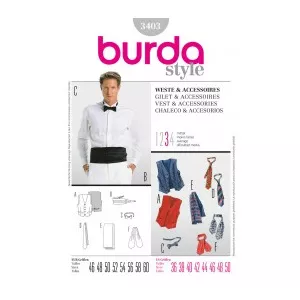 Burda Style Vesta-papion-brau-saluri 3403