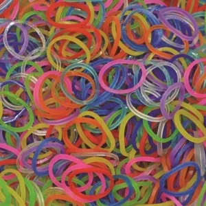 Rainbow Loom Elastice - Jelly - Mix