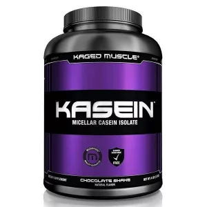 Muscle Pharm Kaged Kasein Micellar Casein Isolate 4 lb 1.8 kg Vanilla Shake