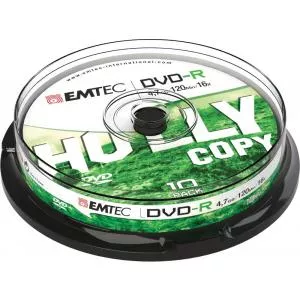 EMTEC DVD-R 4,7GB 16x Holly Copy 10 pcs
