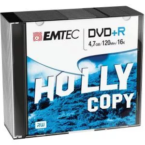 EMTEC DVD+R 4,7GB 16x Holly Copy 10 pcs