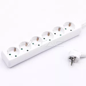 V-TAC Prelungitor 6 Prize Cablu 3m 