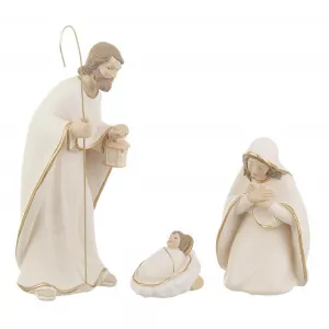 Bizzotto Set 3 figurine religioase din polirasina Celestial 25 cm Elegant DecoLux