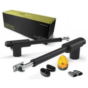 KING GATES Automatizare poarta batanta 2x2 metri trafic intens LINEARK40024