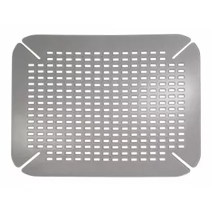 iDesign Protecție pentru chiuvetă Contour, gri/argintiu