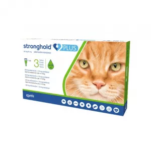 Zoetis Stronghold Plus Pisica 60 mg, 10 ml (5 - 10 kg), 3 pipete