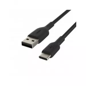 Belkin CAB002BT0MBK, USB-A - USB-C, 0.15m, Black