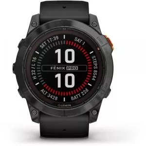 Garmin Fenix 7X Pro Solar, Negru 