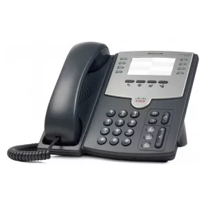 Cisco 8-Line IP Phone with 2-Port Switch, PoE and Paper Label SPA501G