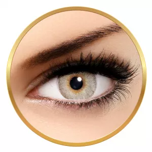 Solotica Solflex Natural Colors Cristal - lentile de contact colorate gri lunare - 30 purtari (2 lentile/cutie)