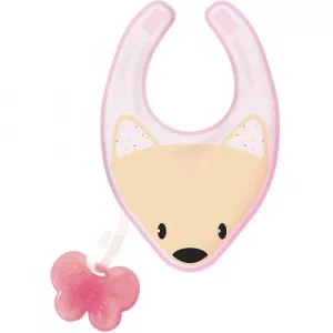 Chicco 3 in 1 Gummy Bib Girl