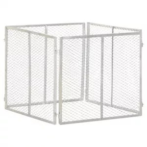 vidaXL Compostor de grădină, 85x85x70 cm, fier galvanizat