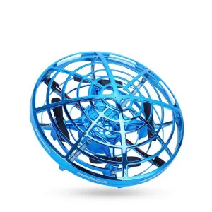 AMEWI Mini drona OZN cu control gestual (bleu)