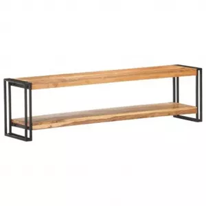 vidaXL Comodă TV, 150 x 30 x 40 cm, lemn masiv de acacia