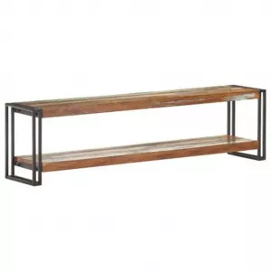 vidaXL Comodă TV, 150 x 30 x 40 cm, lemn masiv reciclat
