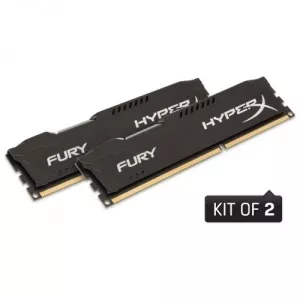 Kingston DDR3 16GB (2 x 8GB) 1600MHz CL10 HyperX Fury Black Series HX316C10FBK2/16