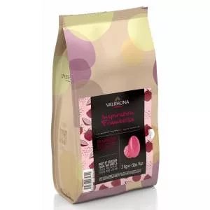 Valrhona Ciocolata Zmeura Inspiration, 3Kg