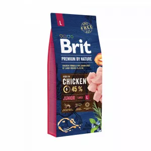 Brit by Nature Junior L 15 kg