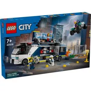 LEGO City - Laborator mobil de criminalistica (60418)