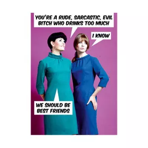 Dean Morris Cards Felicitare - We Should Be Best Friends