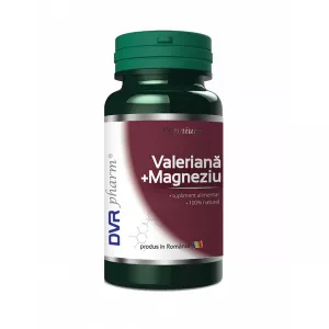 Dvr Pharm Valeriana + Magneziu 60cps