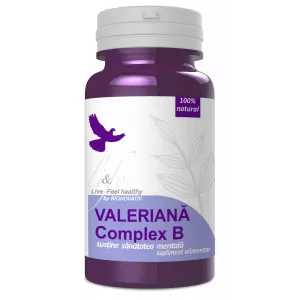Bionovativ LIFE Valeriana + Complex B 60cps