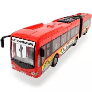 Dickie Toys City Express Bus rosu