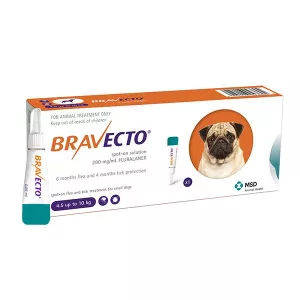 MSD Bravecto spot on (4.5-10 kg) 1 pipeta