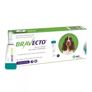 MSD Bravecto spot on (10-20 kg) 1 pipeta