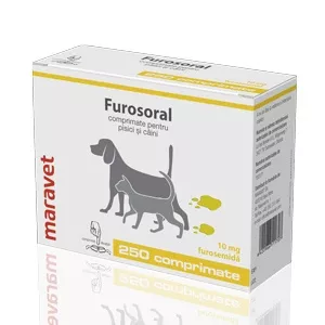 LeVet Furosoral 10 mg 20 tablete