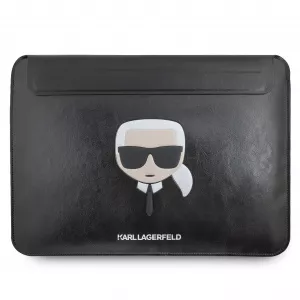 Karl Lagerfeld Laptop Sleeve, pentru MacBook Air/Pro, Neagra KLCS133KHBK
