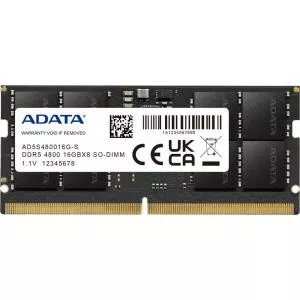 A-Data 16GB (1x16GB) DDR5 4800MHz CL40 AD5S480016G-S