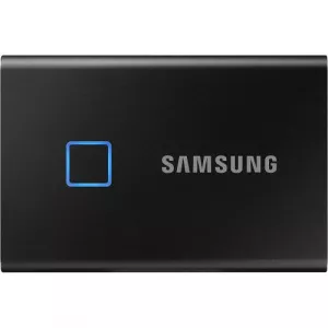 Samsung T7 Touch, 1TB, USB-C 3.1, Metallic Black MU-PC1T0K