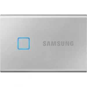Samsung T7 Touch, 1TB, USB-C 3.1, Metallic Silver MU-PC1T0S