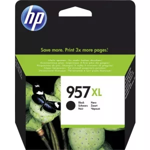HP 957XL High Yield Black Original Ink Cartridge (L0R40AE)