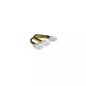 Delock Cable PCI Express power supply 8pin > 2x 5&frac14;“  82397