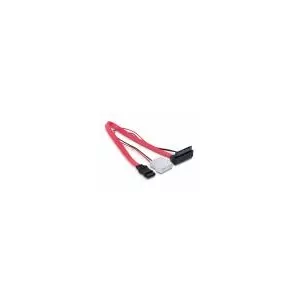 Delock Cable Micro SATA female > 2Pin Power 5V/3,3V + SATA up angled  82551