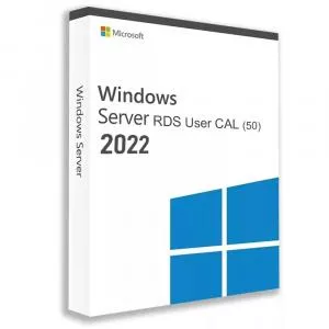 Microsoft Windows Server 2022 RDS User CAL (50 utilizatori) R18-06469