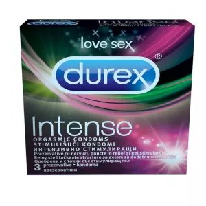 Durex Prezervative Intense Orgasmic 3 bucati