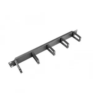 Lanberg Sistem management cabluri type B, 19inch/1U, Black AK-1202-B