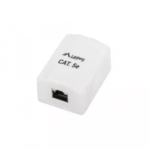 Lanberg Priza simpla echipata ecranata, Cat.5e, FTP OS5-0001-W
