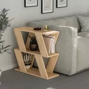 Decortie Masuta de cafea Lazena, 60x22x57 cm, natural