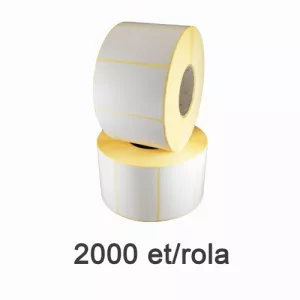 ZINTA Role etichete semilucioase 111x70mm, 2000 et./rola - 111X70X2000-SGP