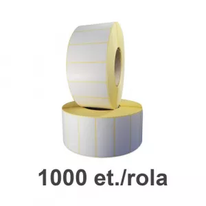 ZINTA Role etichete termice 70x30mm, 1000 et./rola - 70X30X1000-TTH