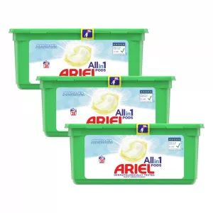 Ariel All in One PODS Sensitive, 84 spalari (3x28)