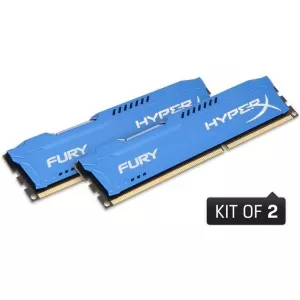 Kingston HyperX Fury Blue 2x8GB DDR3  1866 MHz (HX318C10FK2/16)