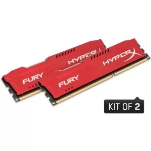 Kingston HyperX Fury Red 2x8GB, DDR3,  1600 MHz (HX316C10FRK2/16)
